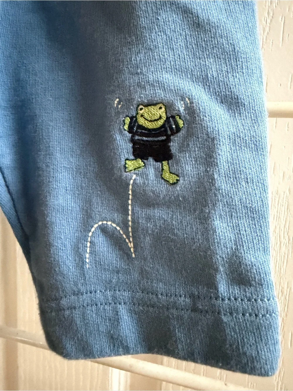 Vintage Y2K Carters drawstring pants with jumping frog embroidery